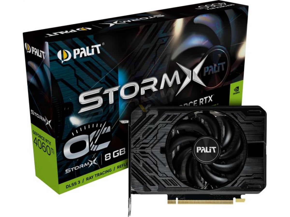 palit geforce rtx 4060 ti 8gb stormx oc 1 Nvidia เปิดตัวการ์ดจอ GeForce RTX 4060 และ GeForce RTX 4060 Ti ขนาด Mini ITX รุ่นใหม่ล่าสุด