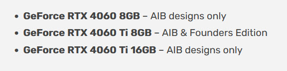 2023 05 20 9 28 42 NVIDIA ยืนยันว่าจะไม่มีการ์ดจอ Founders Edition ในรุ่น GeForce RTX 4060 และ RTX 4060 Ti 16GB 