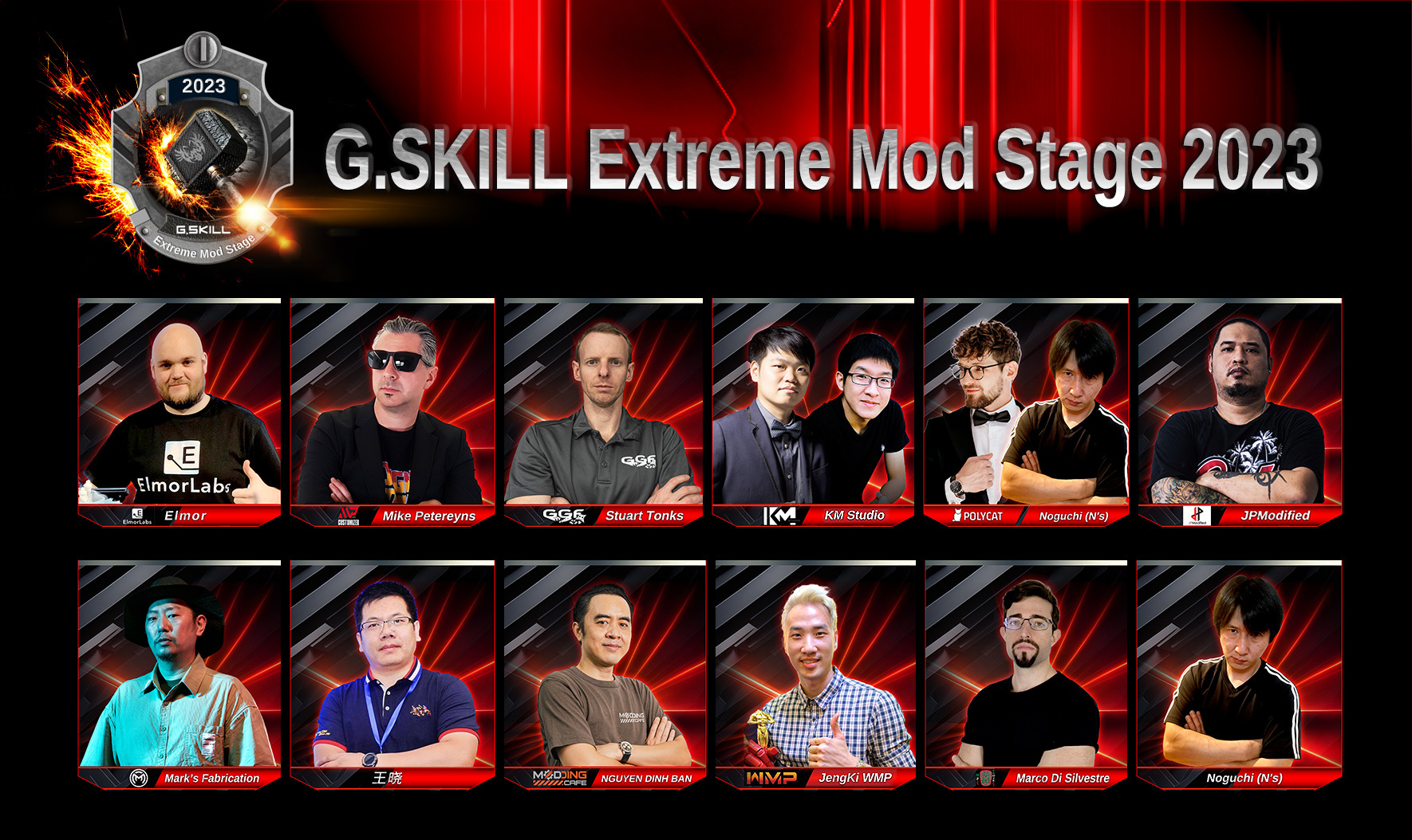 G.SKILL เตรียมจัดงาน G.SKILL Extreme Mod Stage 2023 ที่งาน Computex 2023 พบม๊อดเดอร์ระดับโลกมากมายภายในงาน