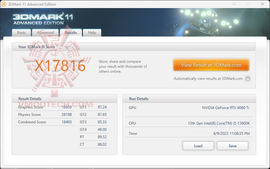 11xoc  ASUS TUF Gaming GeForce RTX™ 4060 Ti 8GB GDDR6 OC Edition Review