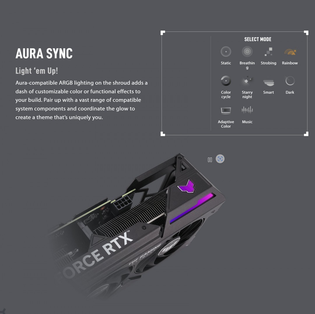 a4  ASUS TUF Gaming GeForce RTX™ 4060 Ti 8GB GDDR6 OC Edition Review