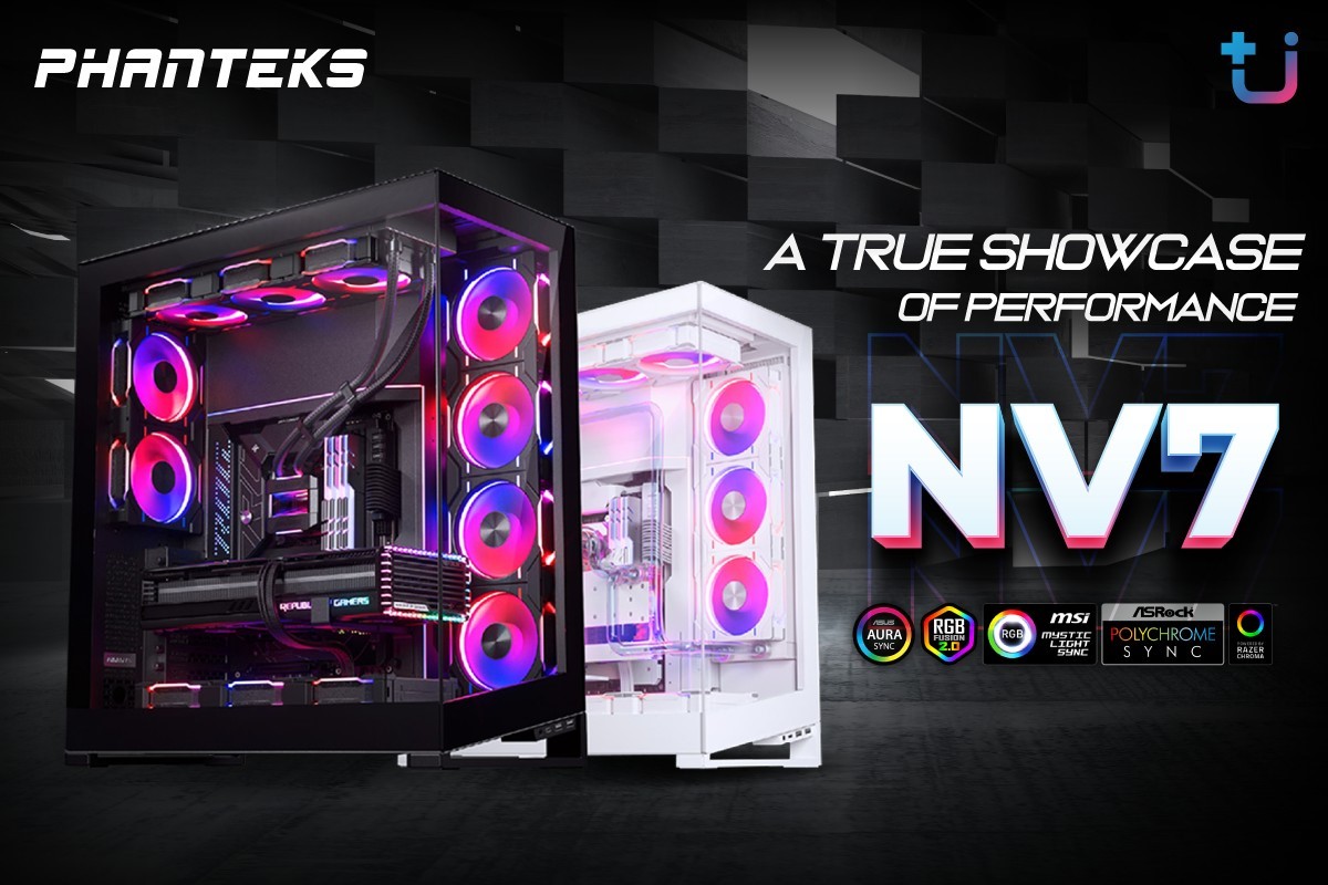 1 ascenti เปิดตัวพรีเมียมเคส PHANTEKS NV7 โชว์พลังประสิทธิภาพของคอมคุณได้อย่างเต็มที