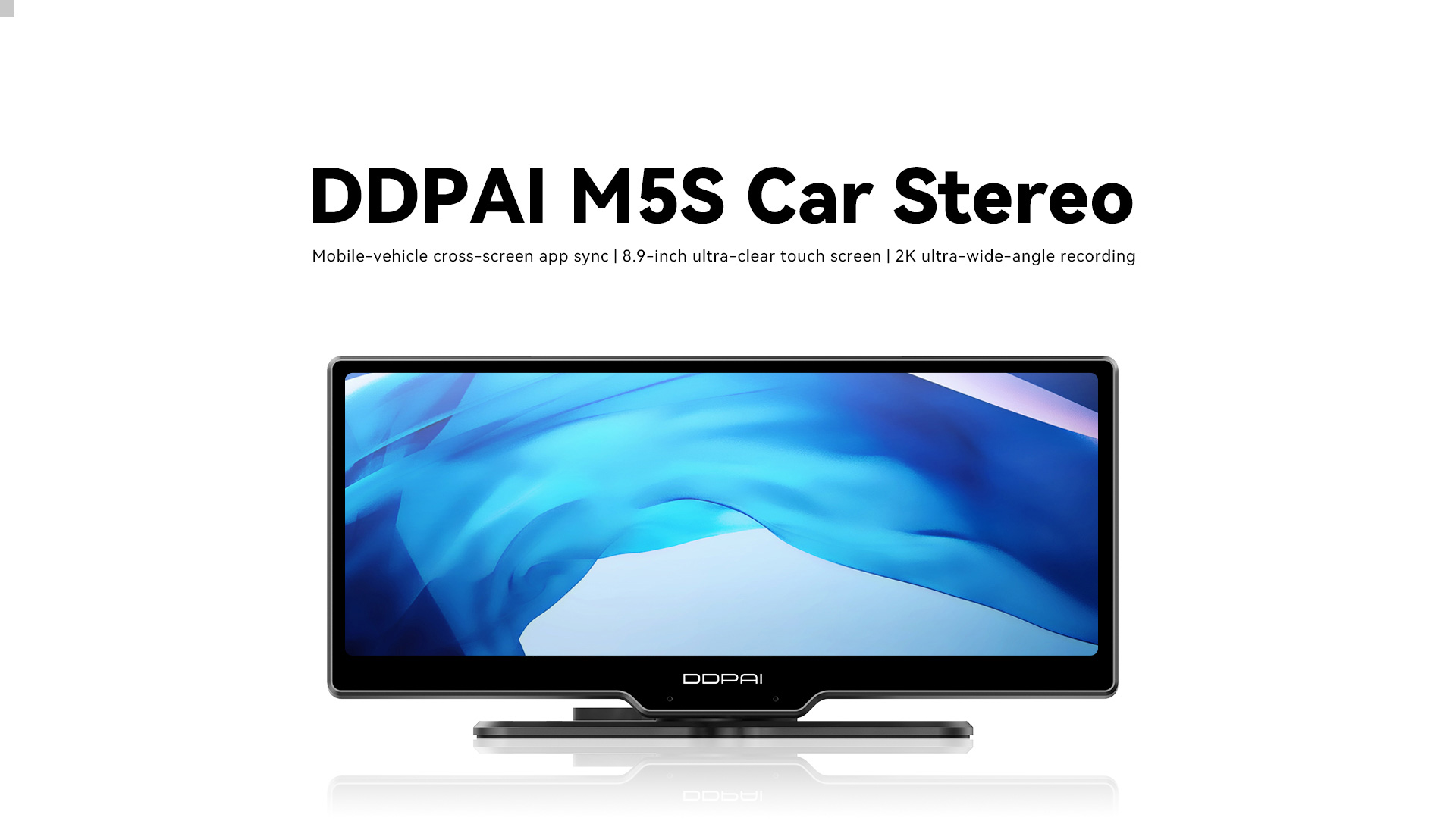 ddpai m5s 35257 DDPAI เปิดตัว M5S Car Stereo รุ่นแรกเปิดประสบการณ์กล้องติดรถยนต์พร้อมความบันเทิงเหนือชั้น