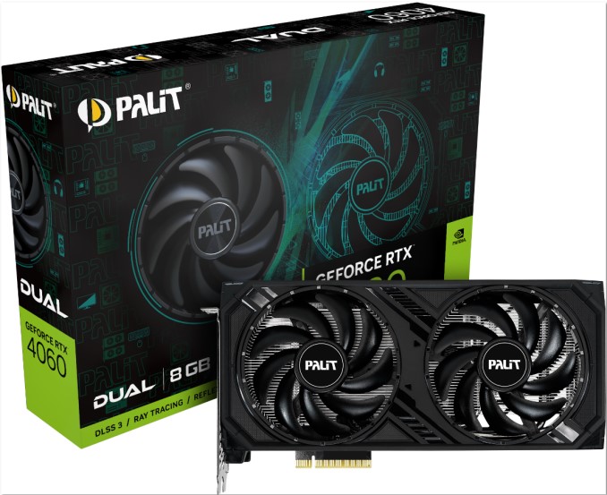 1 Palit เปิดตัวการ์ดจอ Palit GeForce RTX 4060 Dual Series และ Palit GeForce RTX™ 4060 StormX Series ดีไซน์ขนาด Mini ITX รุ่นใหม่ล่าสุดพร้อมวางจำหน่ายแล้ว