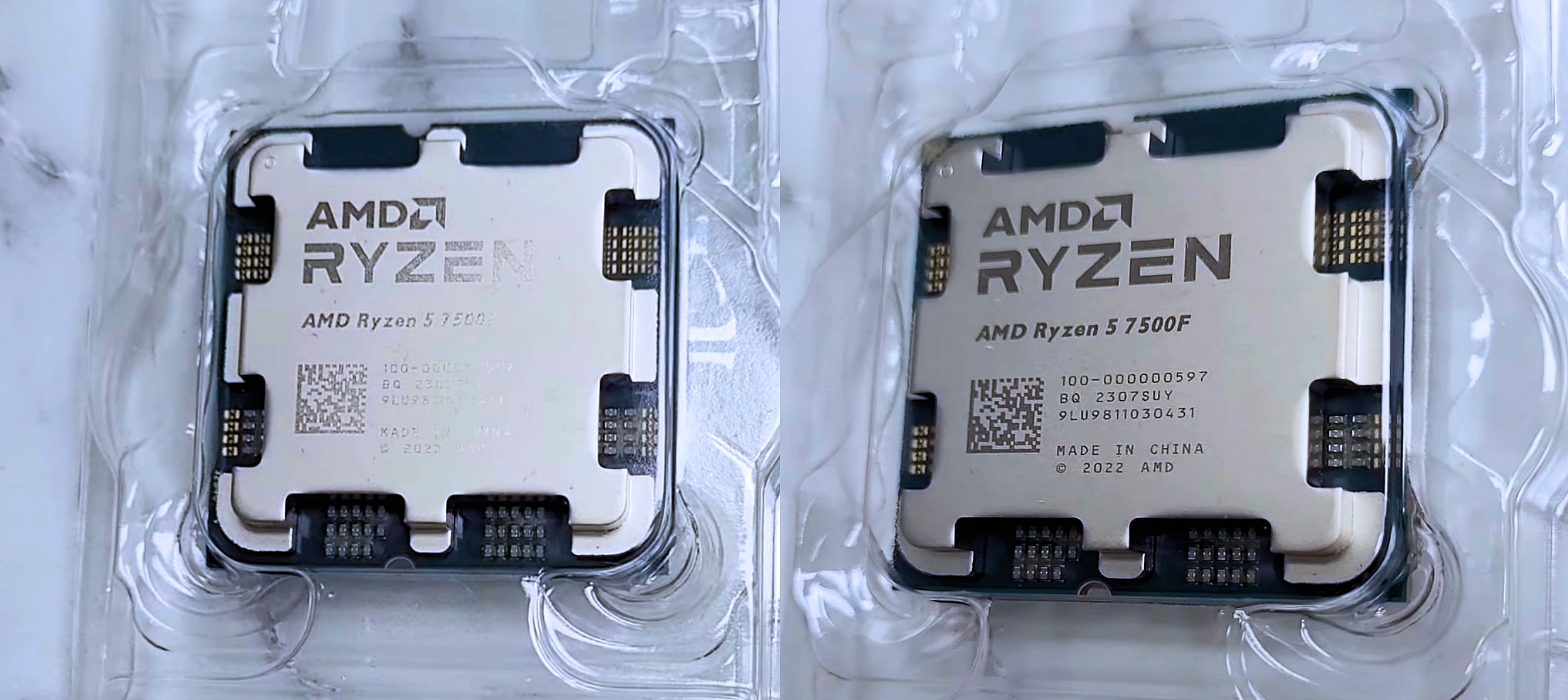 amd ryzen 7500f banner หลุดซีพียู AMD Ryzen 5 7500F 6C/12T รุ่นใหม่ล่าสุดที่ไม่มีการ์ดจอในตัวพร้อมเปิดตัวในสัปดาห์นี้  