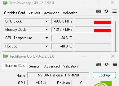 nvidia 4090 oc การ์ดจอเอซุส ASUS RTX 4090 ROG Matrix ทำลายสถิติโลกด้วยความเร็ว 4.0 GHz เป็นครั้งแรก