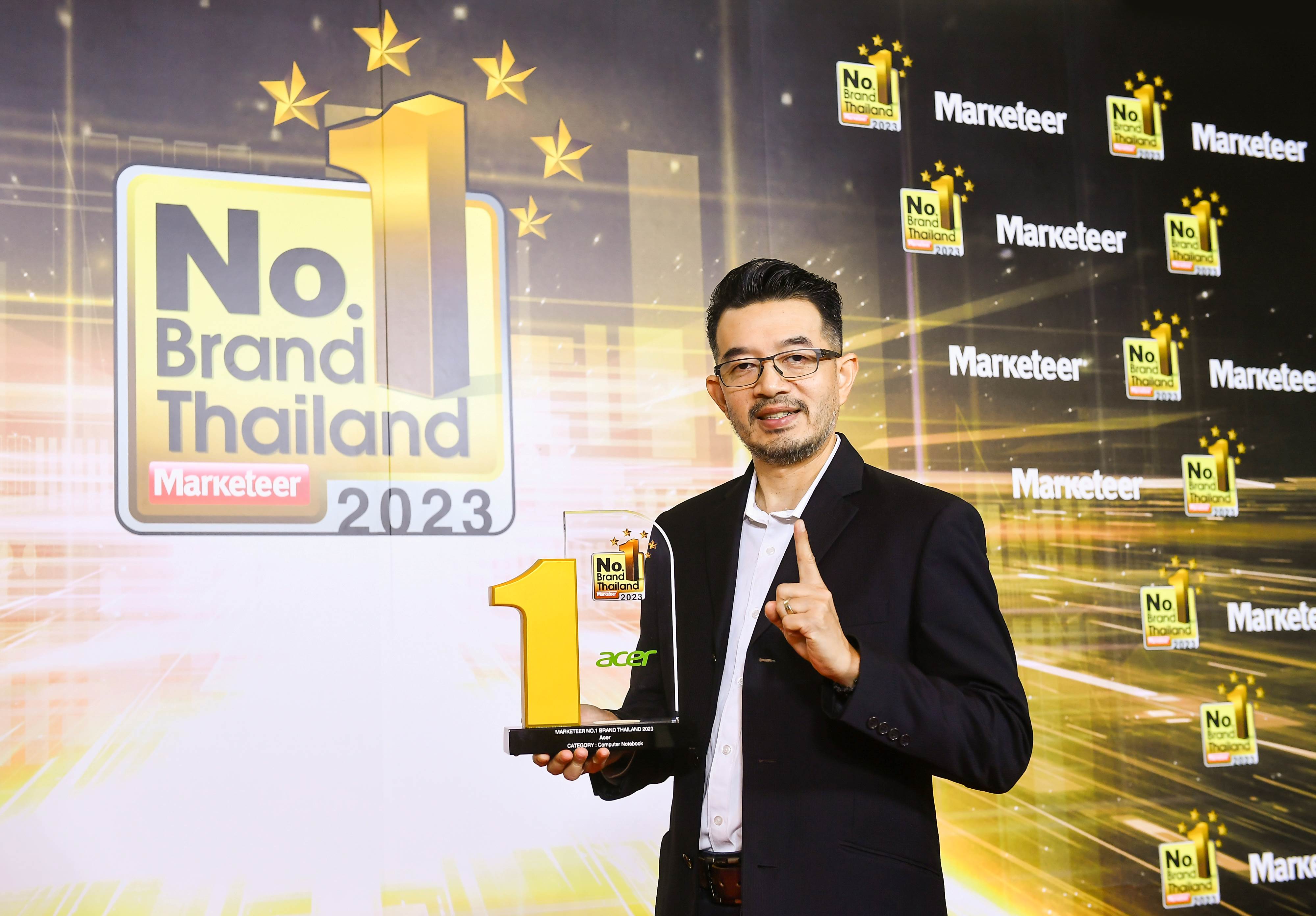 arr 3411 re ต่อเนื่องเป็นปีที่ 12  “เอเซอร์” รับรางวัล No.1 Brand Thailand 2023 แบรนด์อันดับ 1 ในใจที่สะท้อนความเชื่อมั่นและไว้วางใจจากผู้บริโภค