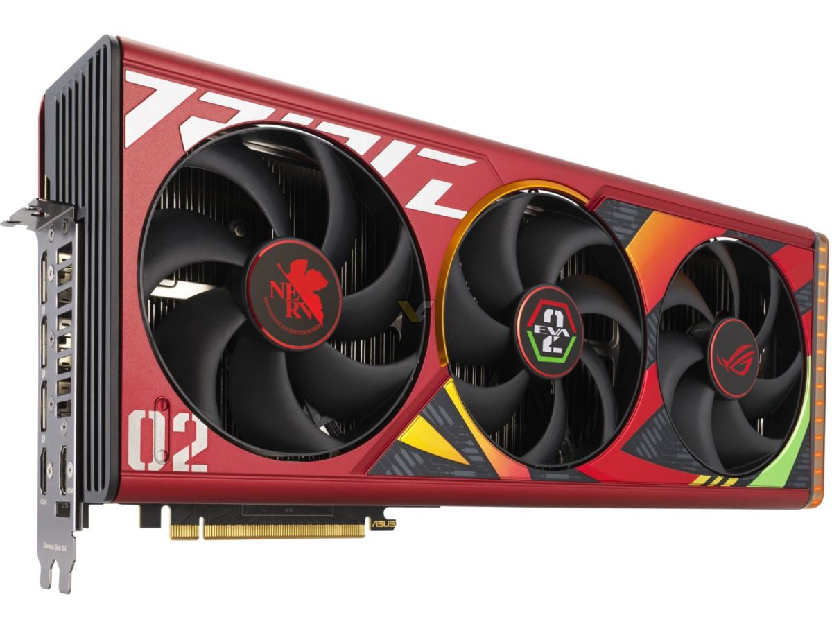 asus geforce rtx 4090 24gb rog strix oc eva 02 edition 3 ROG เปิดตัวการ์ดจอ ROG STRIX GeForce RTX 4090 EVA 02 Edition มาในธีม Evengelion รุ่นใหม่ล่าสุด