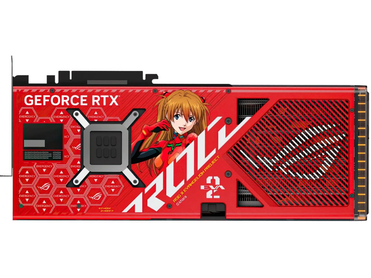 asus geforce rtx 4090 24gb rog strix oc eva 02 edition 4 ROG เปิดตัวการ์ดจอ ROG STRIX GeForce RTX 4090 EVA 02 Edition มาในธีม Evengelion รุ่นใหม่ล่าสุด