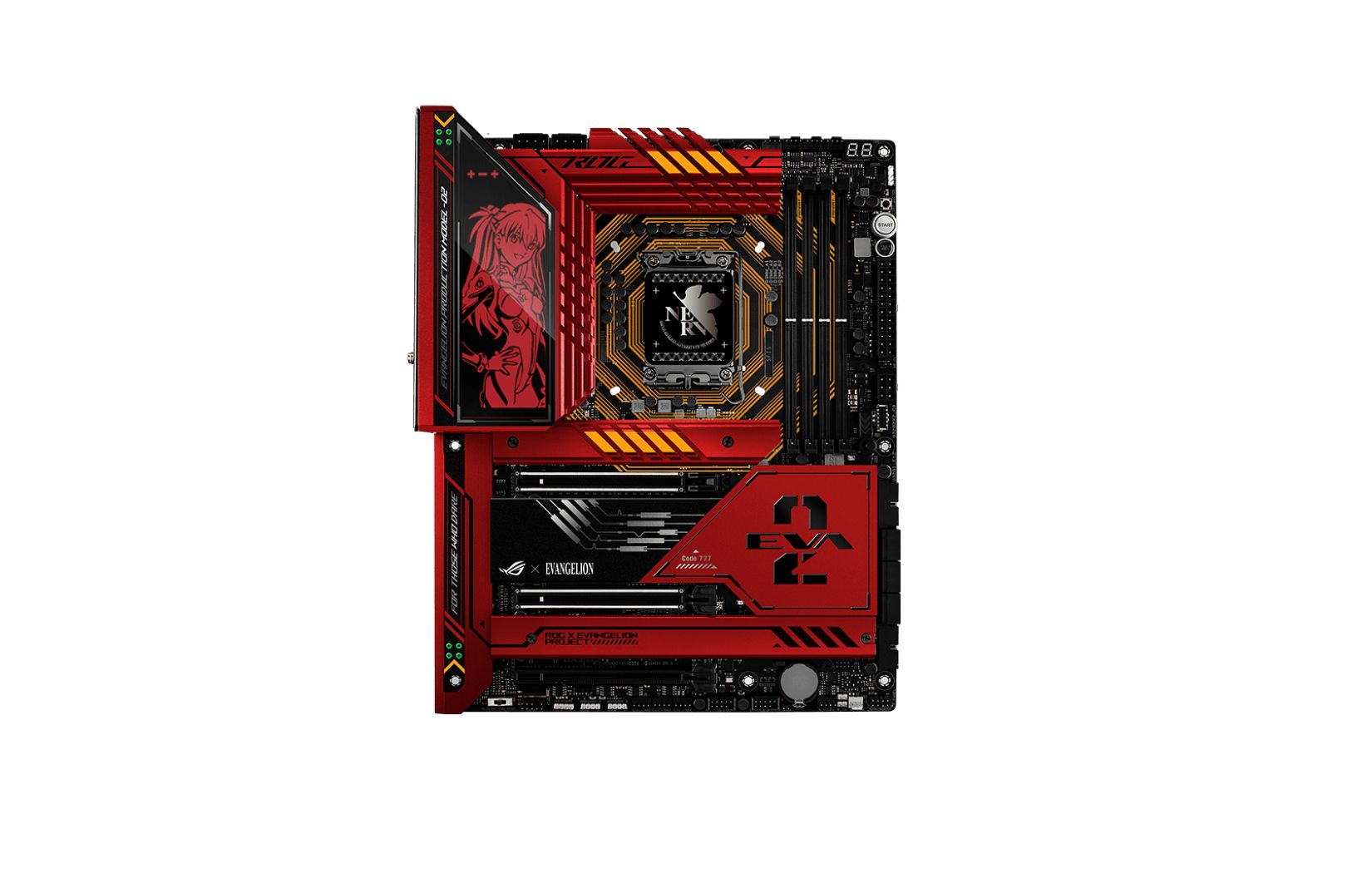 rog maximus z790 hero eva 02 edition videocardz ROG เปิดตัวการ์ดจอ ROG STRIX GeForce RTX 4090 EVA 02 Edition มาในธีม Evengelion รุ่นใหม่ล่าสุด