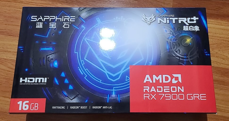 sapphire radeon 7900 gre 1 หลุดภาพภาพการ์ดจอ Sapphire NITRO Radeon RX 7900 GRE รุ่นใหม่ล่าสุด