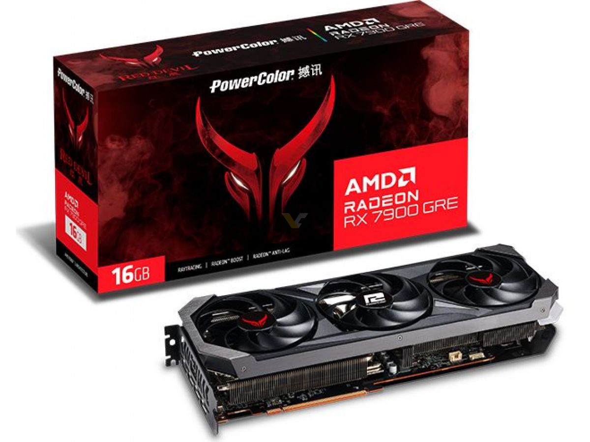 powercolor radeon rx 7900 gre 16gb red devil 1 Sapphire และ PowerColor เปิดตัวการ์ดจอ Sapphire NITRO+ และ PowerColor Red Devil Radeon RX 7900 GRE รุ่นใหม่ล่าสุด