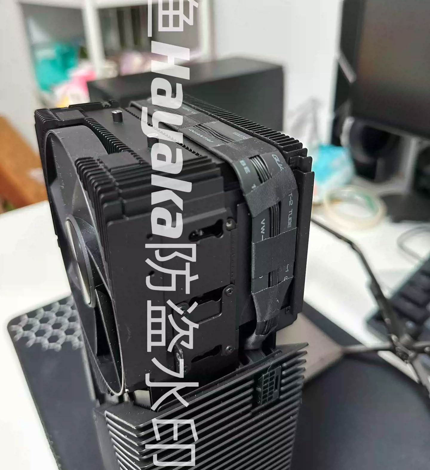 titan ada rtx 4090ti cooler 3 1 หลุดภาพชุดระบายความร้อนการ์ดจอ NVIDIA RTX 40 Prototype รุ่นต้นแบบที่มีพัดลม 3ชุดและ 1ชุดซ่อนอยู่ข้างใน