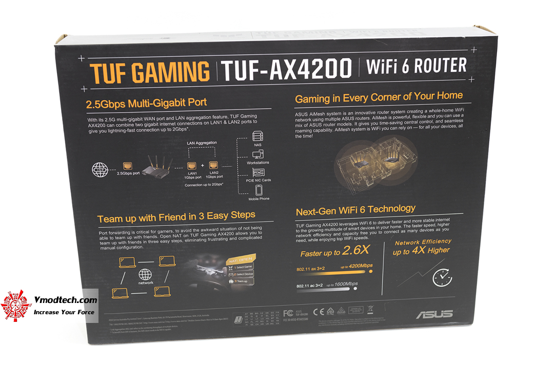 tpp 2640 ASUS TUF Gaming AX4200 Dual Band WiFi 6 Extendable Gaming Router Review