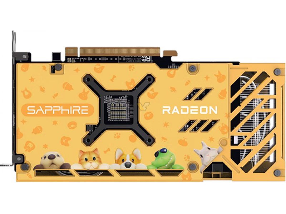 sapphire radeon rx 7600 8gb party animals 3 Sapphire เอาใจคนรักสัตว์เปิดตัว Sapphire Radeon RX 7600 Party Animals ในประเทศจีน