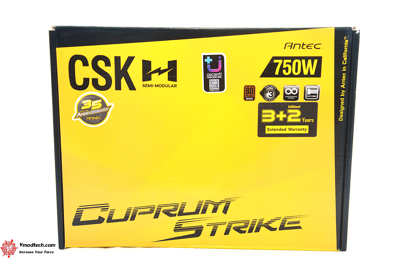 dsc 3120 ANTEC CUPRUM STRIKE CSK 750H SEMI MODULAR REVIEW