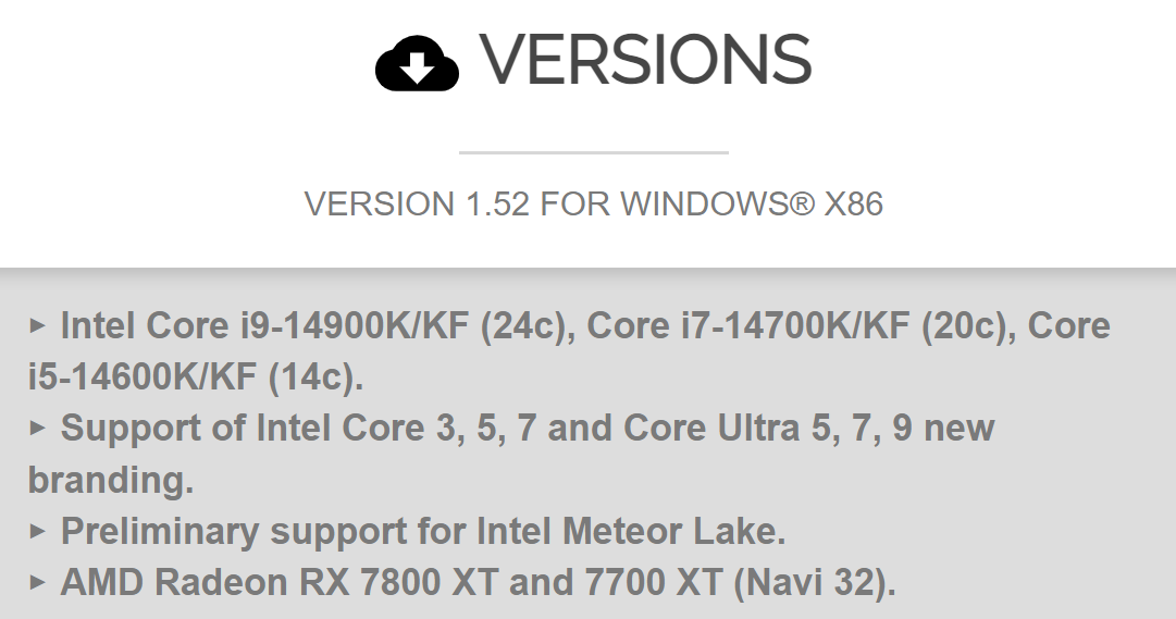 hwmonitor พบข้อมูลซีพียู Intel Core i9 14900K และ Core Ultra 9 Meteor Lake ในโปรแกรม HWMonitor เตรียมเปิดตัวในเร็วๆ นี้