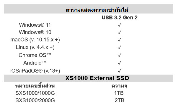 2023 09 06 9 48 43 Kingston เปิดตัว XS1000 ขยายกลุ่มผลิตภัณฑ์ SSD แบบพกพา 