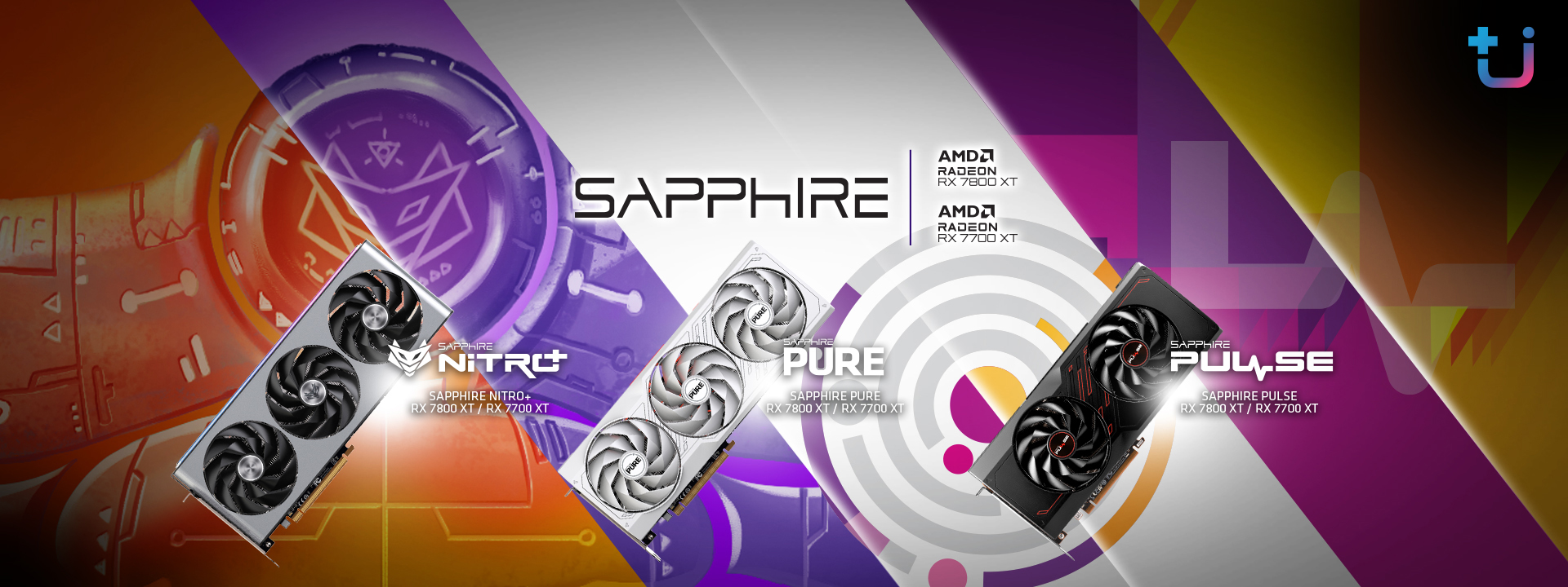 main ascenti เปิดตัวการ์ดจอรุ่นใหม่ล่าสุด !! Sapphire AMD Radeon™ RX 7800 XT และ RX 7700 XT 