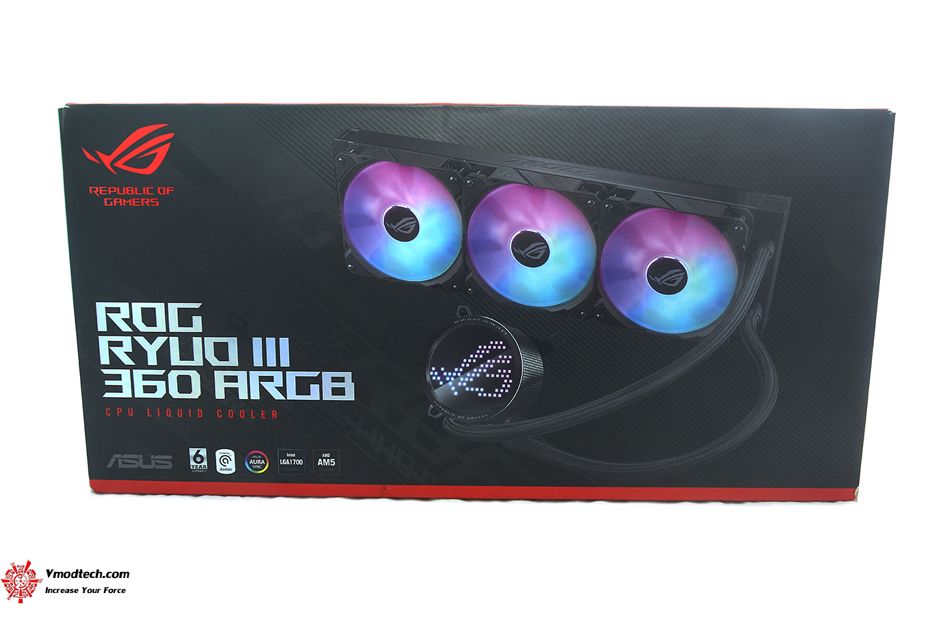 dsc 3579 ROG RYUO III 360 ARGB CPU LIQUID COOLER REVIEW 