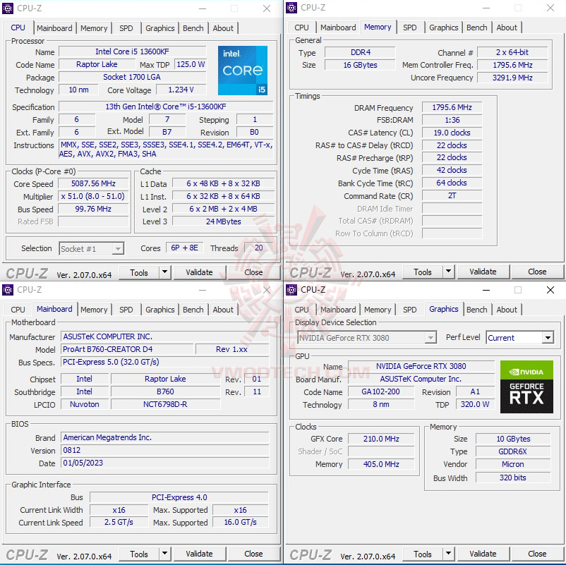 cpuid ROG RYUO III 360 ARGB CPU LIQUID COOLER REVIEW 