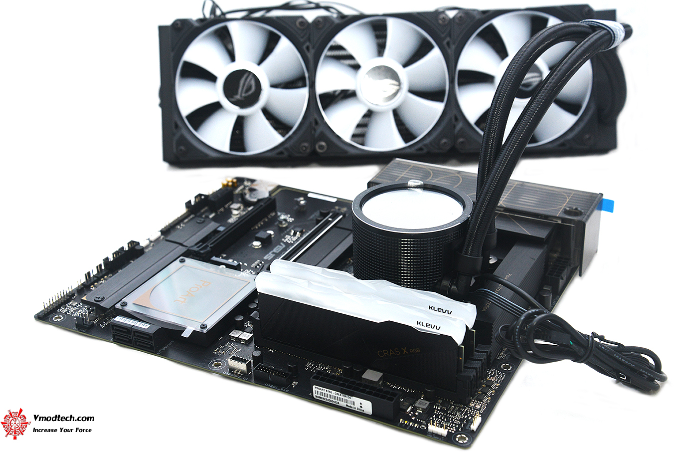 dsc 3685 ROG RYUO III 360 ARGB CPU LIQUID COOLER REVIEW 