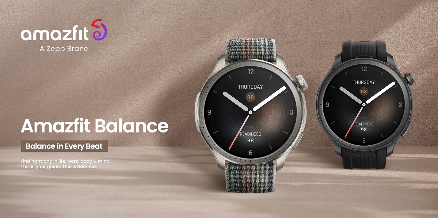 1 Zepp Health เปิดตัว Amazfit Balance สมาร์ทวอทช์รุ่นใหม่ พร้อมฟีเจอร์ที่ขับเคลื่อนด้วยขุมพลัง AI เพื่อความเป็นเลิศในการใช้ชีวิตอย่างสมดุล