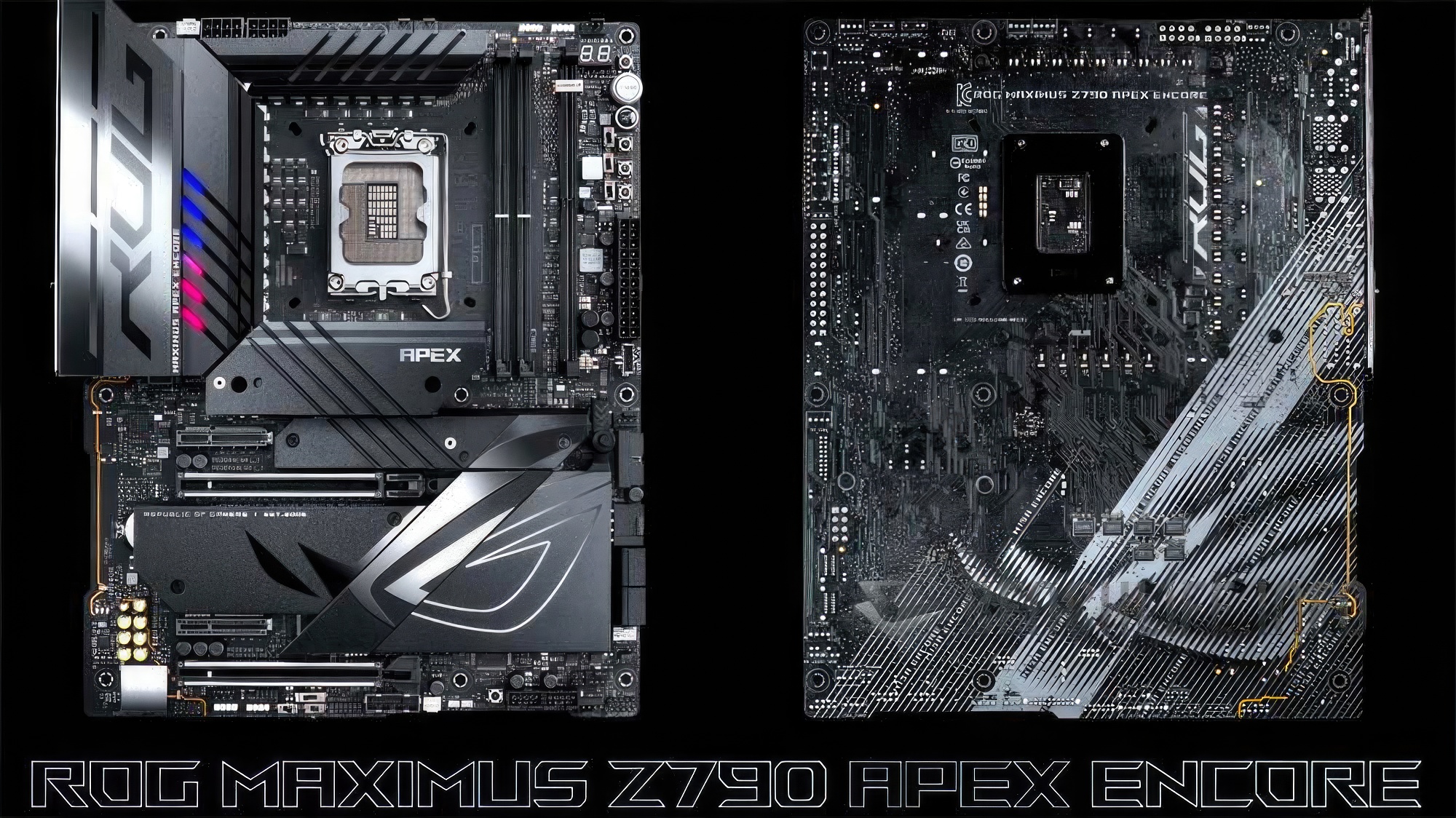 asus z790 apex encore ASUS เตรียมเปิดตัวเมนบอร์ด Z790 รุ่นใหม่ 4รุ่นในวันที่ 16 ตุลาคม ทำให้เมนบอร์ดในรุ่น Z790 มีเพิ่มมากถึง27 รุ่น