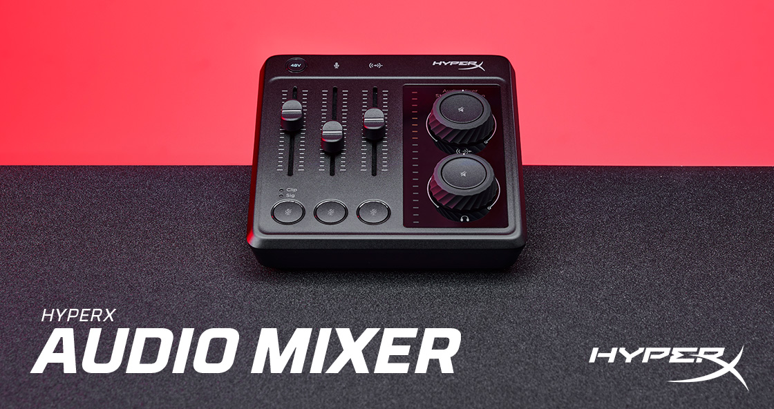 hyperx audio mixer pr HyperX เปิดตัวกล้องเว็บแคม Vision S และ Audio Mixer พร้อมขาแขวนไมโครโฟนและกล้องแบบสปริงรุ่นแรกของวงการ ที่ไม่ต้องใช้เครื่องมือช่วยติดตั้งตอบโจทย์นักสร้างคอนเทนต์ในงาน Thailand Game Show 2023