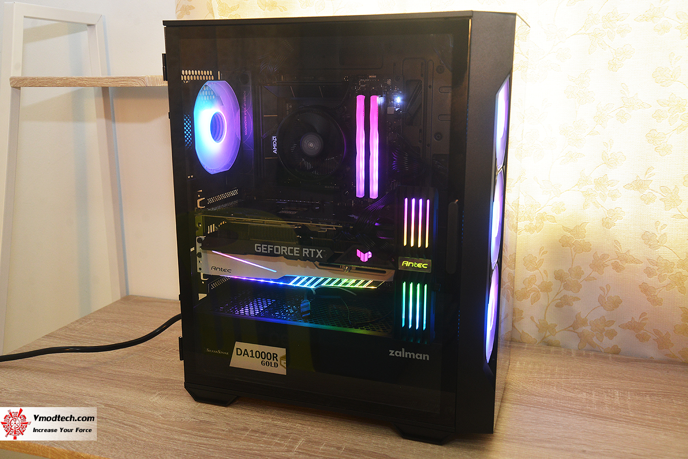 dsc 5034 ZALMAN i3 NEO TG Black RGB Case Review