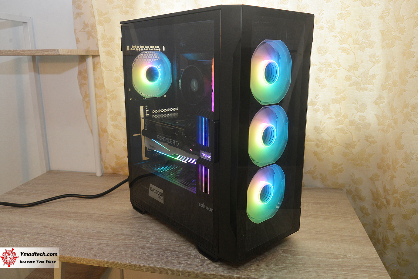 dsc 5052 ZALMAN i3 NEO TG Black RGB Case Review