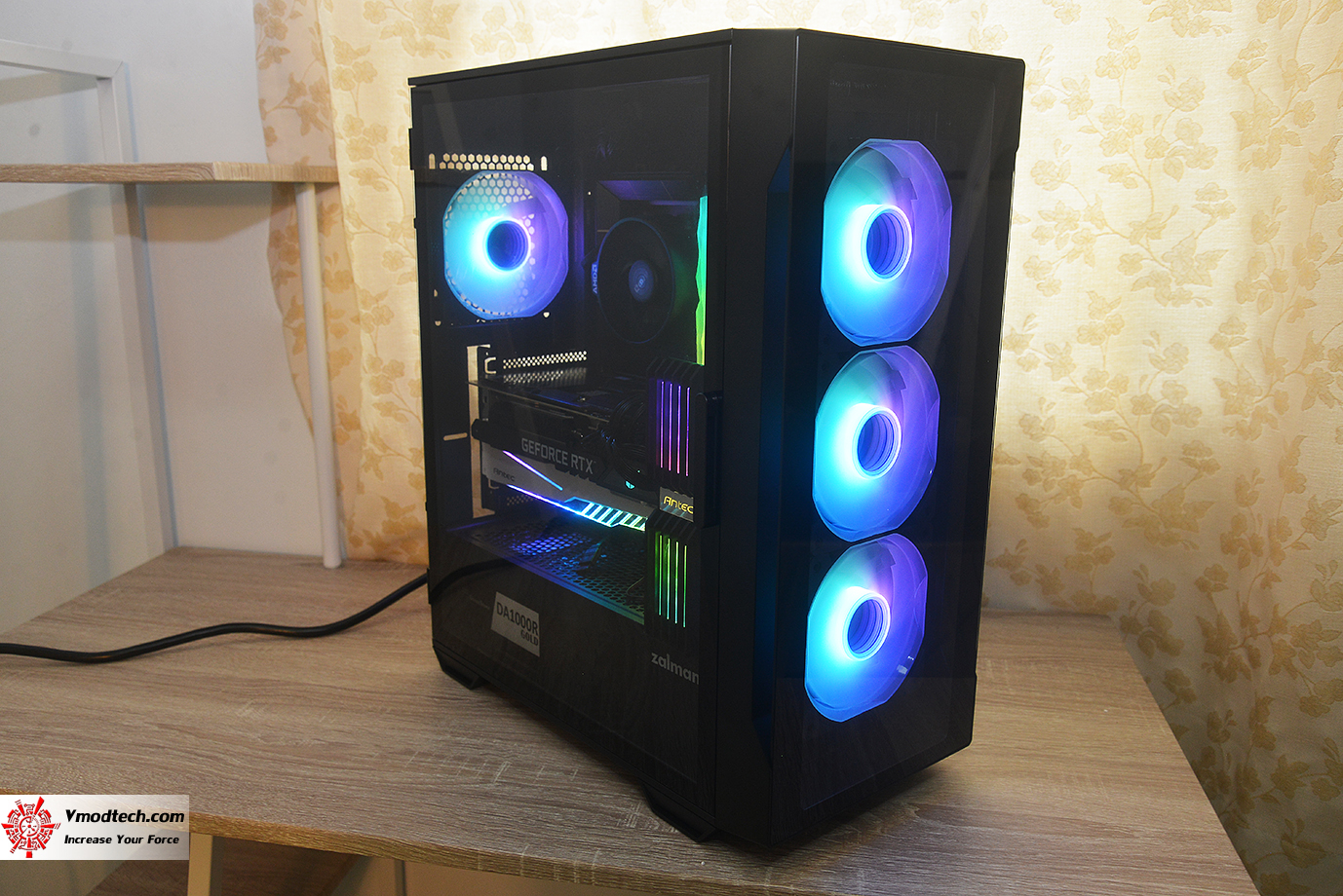 dsc 5053 ZALMAN i3 NEO TG Black RGB Case Review