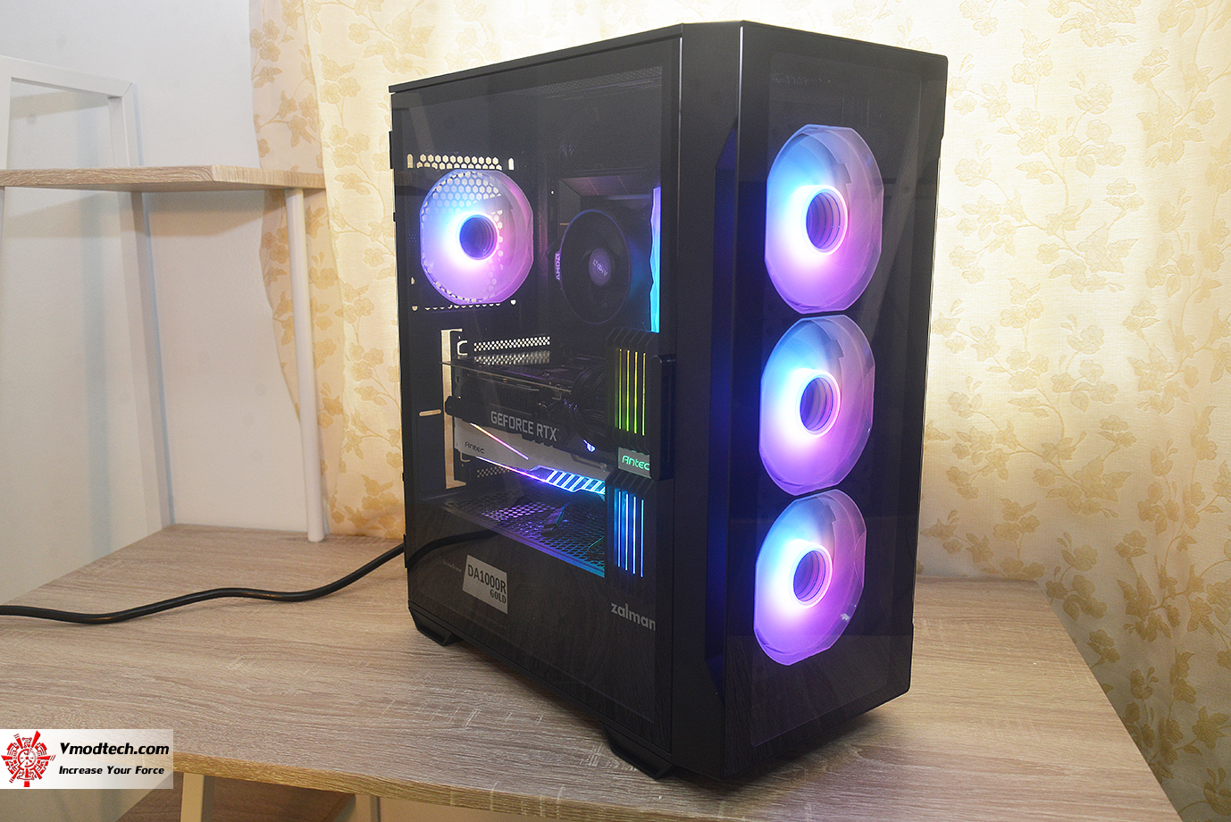 dsc 5054 ZALMAN i3 NEO TG Black RGB Case Review