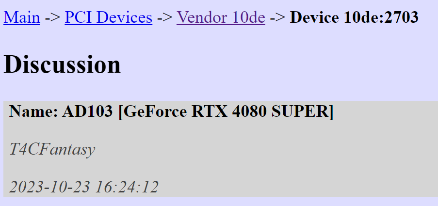 rtx4080 super ad103 เผยการ์ดจอ NVIDIA GeForce RTX 4080 SUPER อาจจะใช้ชิปรหัส AD103 