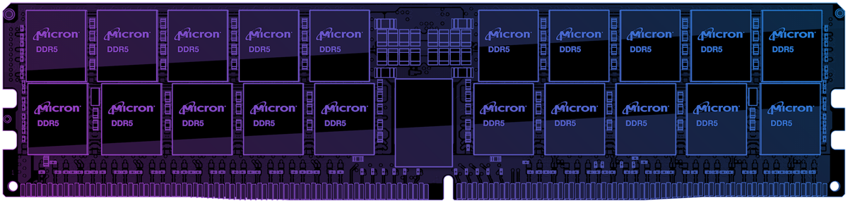 micron ddr5 rdimm 128 gb ddr5 8000 memory  1 Micron เปิดตัวแรม DDR5 RDIMM ที่เร็วที่สุดมีความจุสูงสุด 128 GB และความเร็วสูงสุด 8000 MT/s ใช้งานสำหรับเซิร์ฟเวอร์