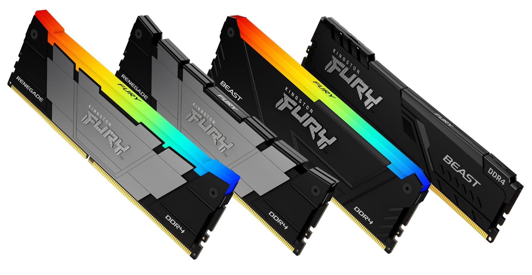 press photo kingston fury renegade beast ddr4 เปิดตัวโฉมใหม่ของหน่วยความจำ Kingston FURY DDR4 UDIMMs