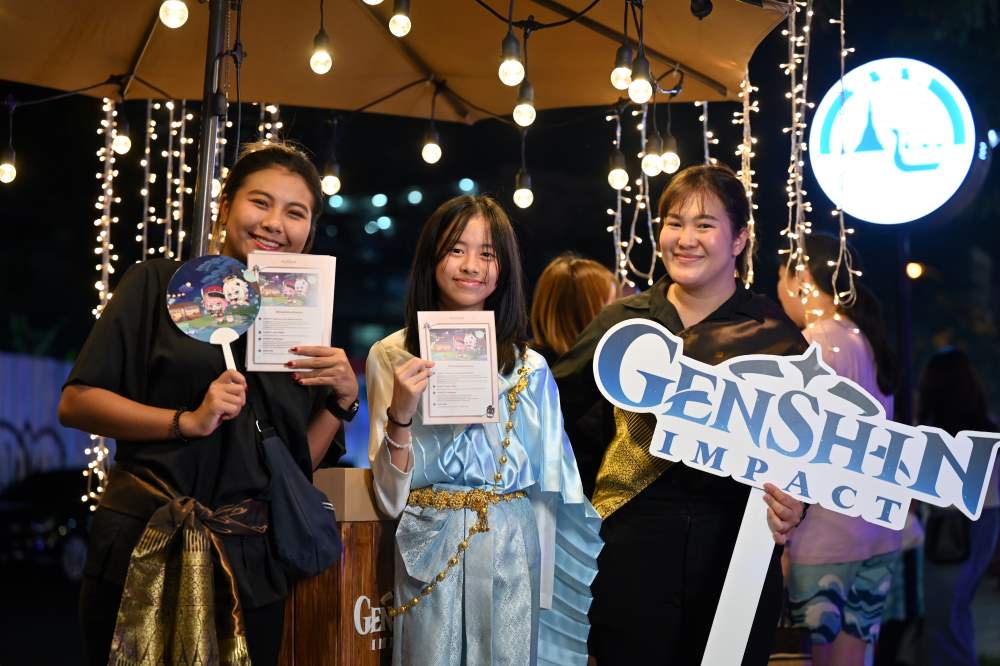 ‘Genshin Impact’ ร่วมเติมสีสันงานลอยกระทงสุดยิ่งใหญ่กับ ‘การท่องเที่ยวแห่งประเทศไทย’ปักหมุดภารกิจตามเส้นทางแห่งวัฒนธรรม ดันซอฟต์พาวเวอร์สู่คนรุ่นใหม่แบบสร้างสรรค์