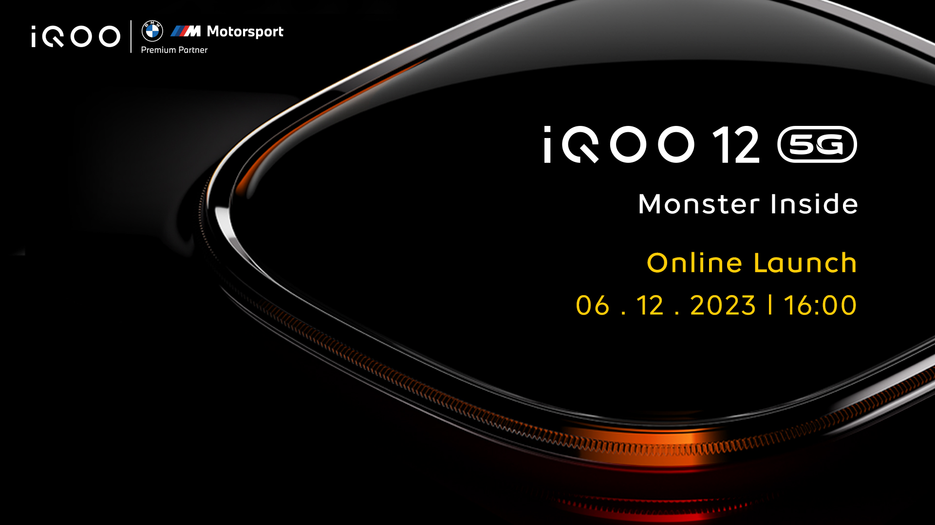 พบกัน 6 ธันวานี้! iQOO 12 5G สมาร์ตโฟนตัวท็อปสำหรับสายเกมมิ่ง ขุมพลัง Snapdragon® 8 Gen 3