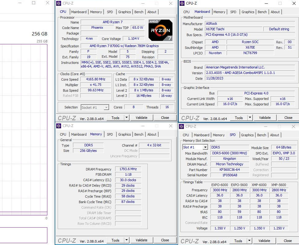 amd 8700g cpuz หลุดข้อมูลซีพียู APU เดสก์ท็อป AMD Ryzen 8000G “Hawk Point” รุ่นใหม่ล่าสุดที่กำลังจะเปิดตัวในเร็วๆ นี้ 