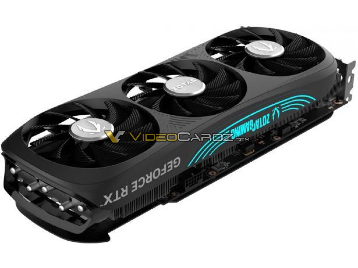 zotac geforce rtx 4070 super 12gb trinity black 3 หลุดภาพการ์ดจอ ZOTAC GeForce RTX 4070 SUPER รุ่นใหม่ล่าสุดใช้ช่องต่อไฟเลี้ยงแบบ 12VHPWR