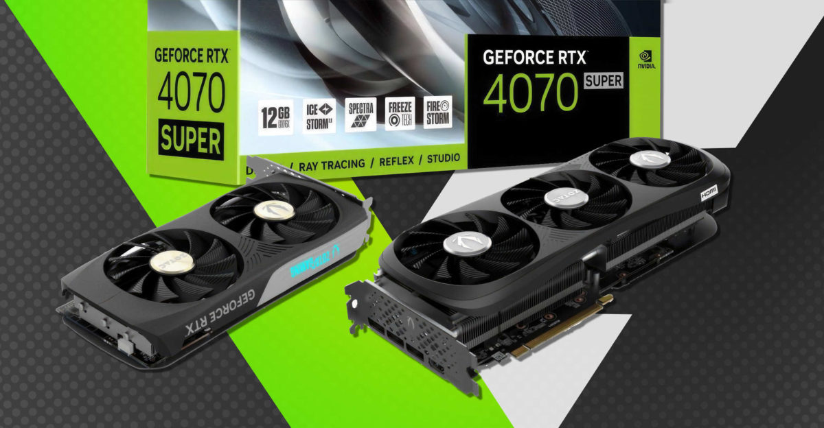 zotac rtx4070 super hero 1200x624 หลุดภาพการ์ดจอ ZOTAC GeForce RTX 4070 SUPER รุ่นใหม่ล่าสุดใช้ช่องต่อไฟเลี้ยงแบบ 12VHPWR