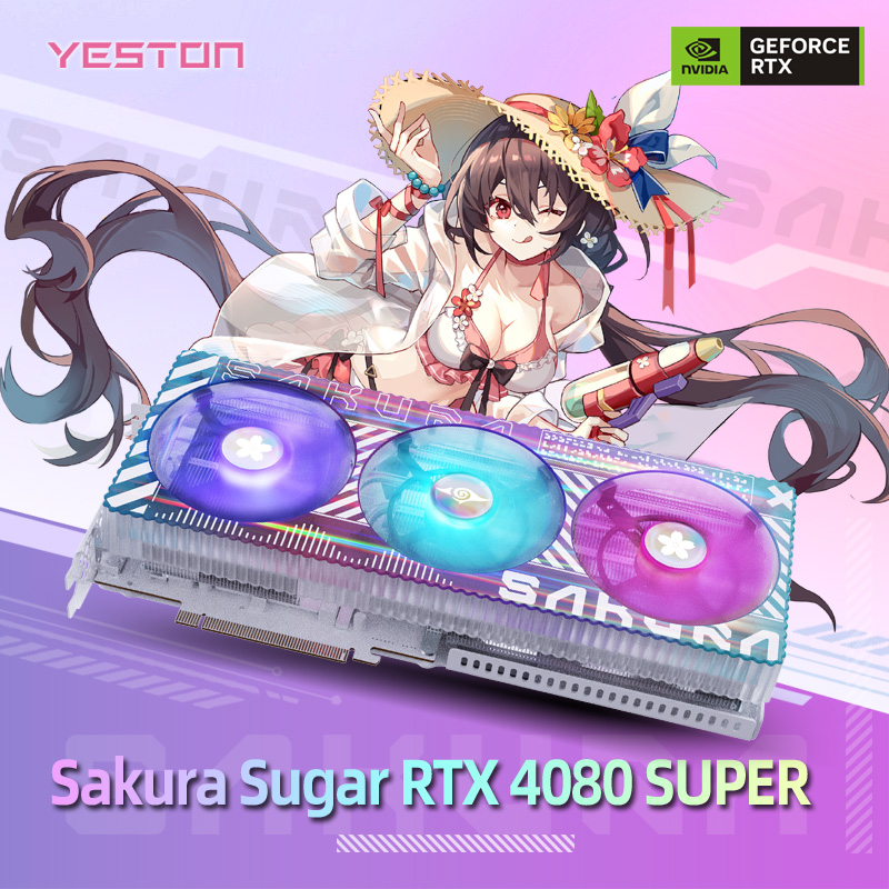 gd866lkaqaa7hj4 YESTON เปิดตัวการ์ดจอ RTX4070 SUPER Sakura , RTX4070Ti SUPER Sakura และ RTX4080 SUPER Sakura Sugar รุ่นใหม่ดีไซน์พาสเทลสวยงาม