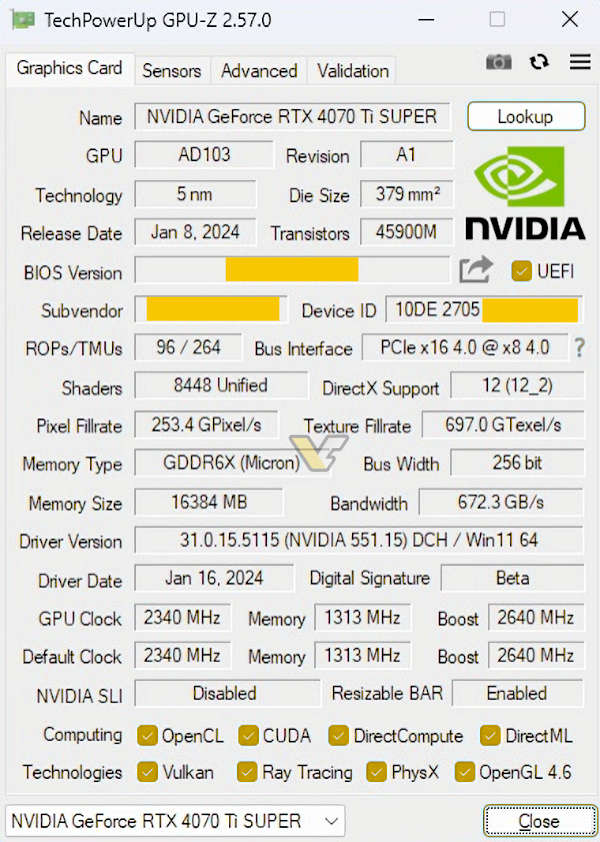 geforce rtx 4070 ti super hero ลือ !! NVIDIA RTX 4070 Ti SUPER ประสิทธิภาพเร็วกว่า RTX 4070 Ti ประมาณ 8% ในการทดสอบ 3DMark 