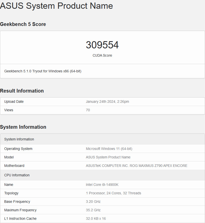 2024 01 25 11 32 26 หลุดผลทดสอบ Nvidia GeForce RTX 4080 SUPER รุ่นใหม่ล่าสุด