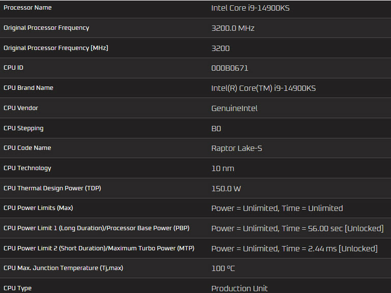 2024 02 18 7 55 26 ลือ!! ซีพียู Intel Core i9 14900KS รุ่นใหม่เตรียมเปิดตัวช่วงกลางเดือนมีนาคม 2567