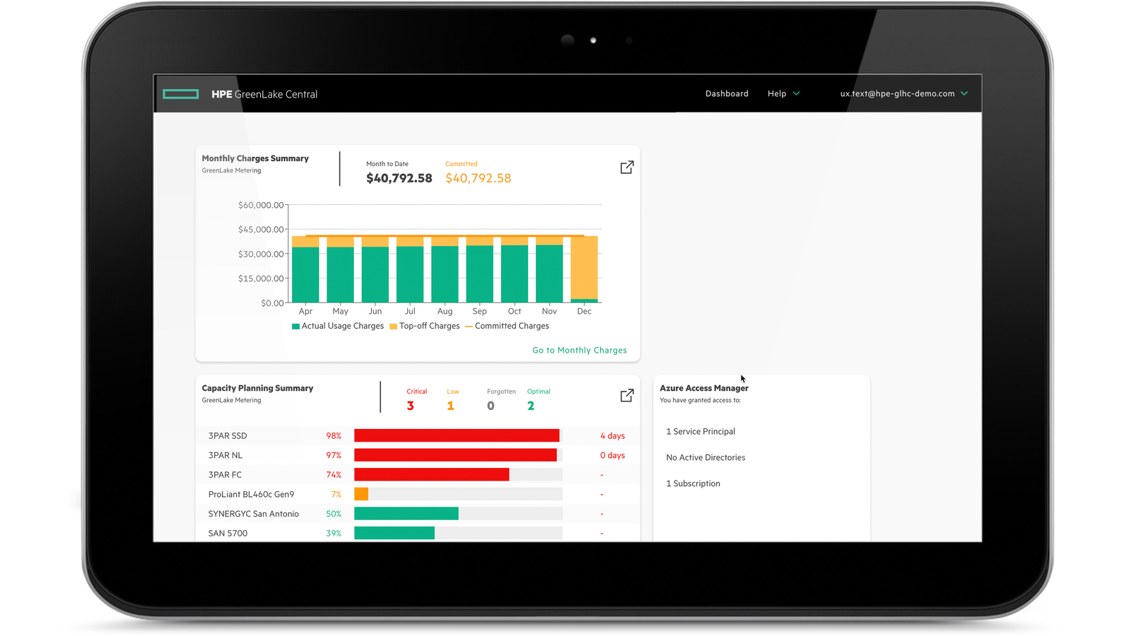 greenlake tablet v2 16 9  ครั้งแรกในอุตสาหกรรม HPE เปิดตัว HPE GreenLake Block Storage MP เฟส 3 มาพร้อมพื้นที่จัดเก็บข้อมูลบล็อกแยกส่วน