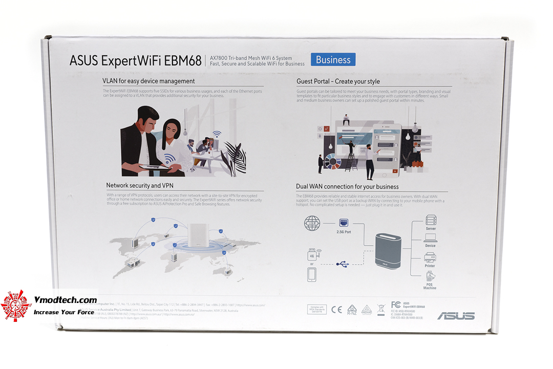 tpp 3161 ASUS ExpertWiFi EBM68 2  Pack Business Mesh System Review