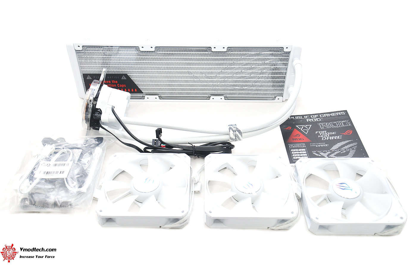 dsc 9055 ROG Strix LC III 360 ARGB White Edition all in one CPU liquid cooler Review