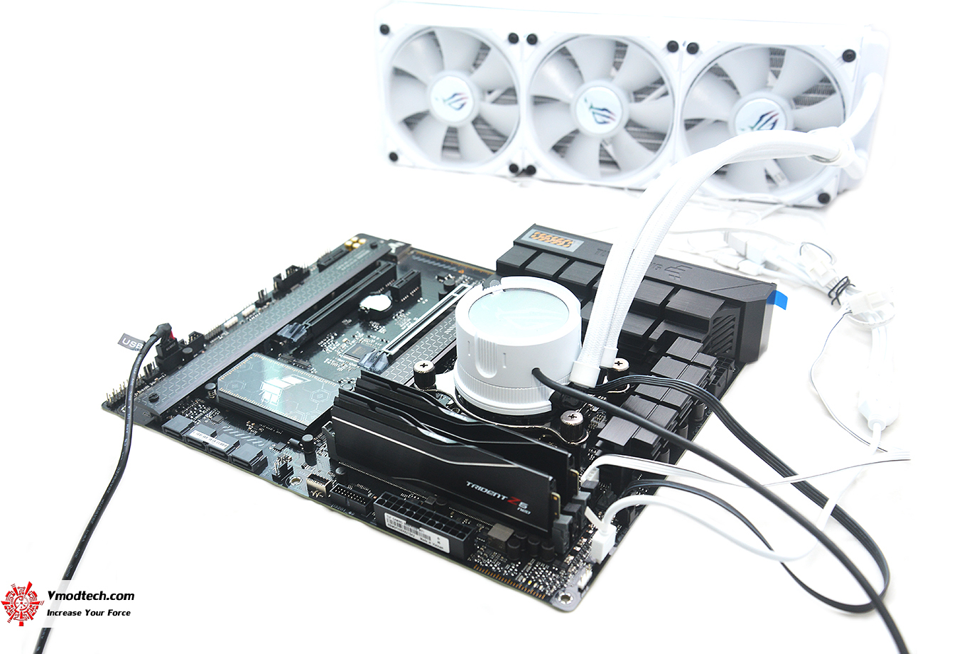 dsc 94061 ROG Strix LC III 360 ARGB White Edition all in one CPU liquid cooler Review