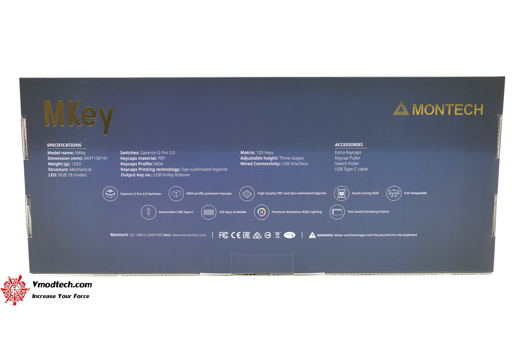 tpp 3299 Montech MKey Darkness MK105DR Red Switch Review